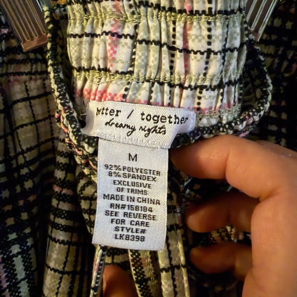 Better Together Pink Skeleton Graphic Tee and Plaid Skirt Set - Picture 4 of 6